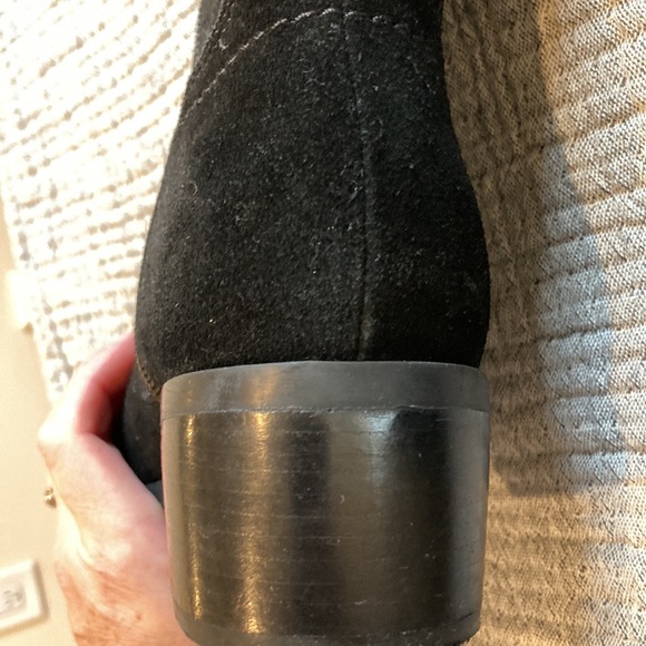 Marc Fisher Black Suede Impulsa Boots - Picture 8 of 14